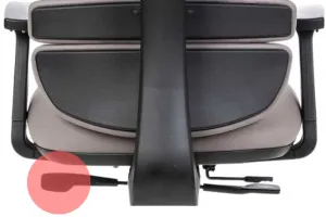 MERCURY Ergonomická kancelárska stolička SPINE tmavo sivá, s opierkou hlavy