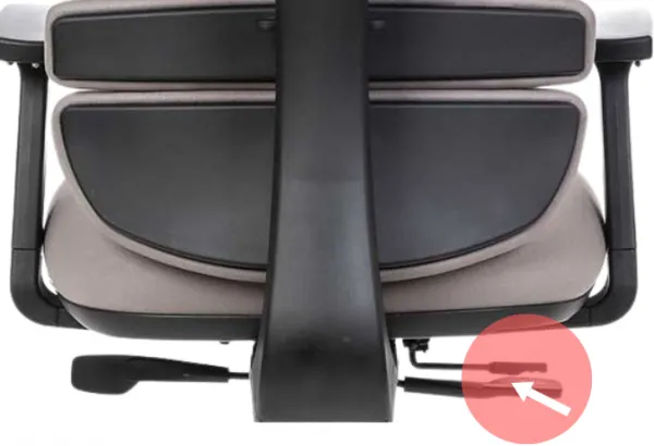 MERCURY Ergonomická kancelárska stolička SPINE tmavo sivá, s opierkou hlavy