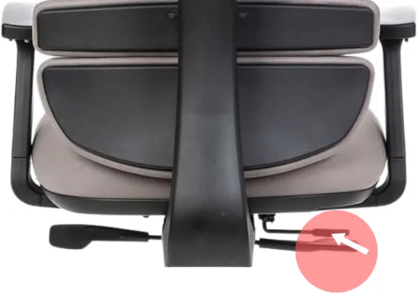 MERCURY Ergonomická kancelárska stolička SPINE tmavo sivá, s opierkou hlavy