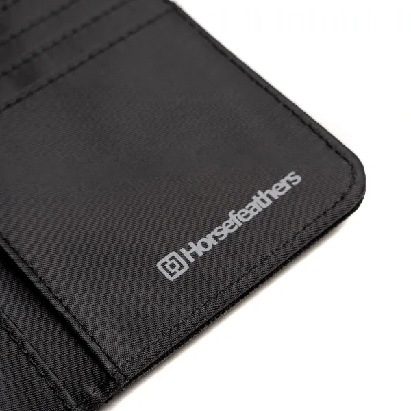 HORSEFEATHERS Peňaženka Ward - heather anthracite GRAY