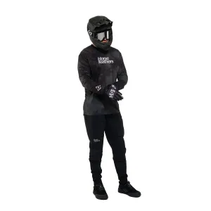 HORSEFEATHERS Bike nohavice Stoker - black BLACK velikost 30
