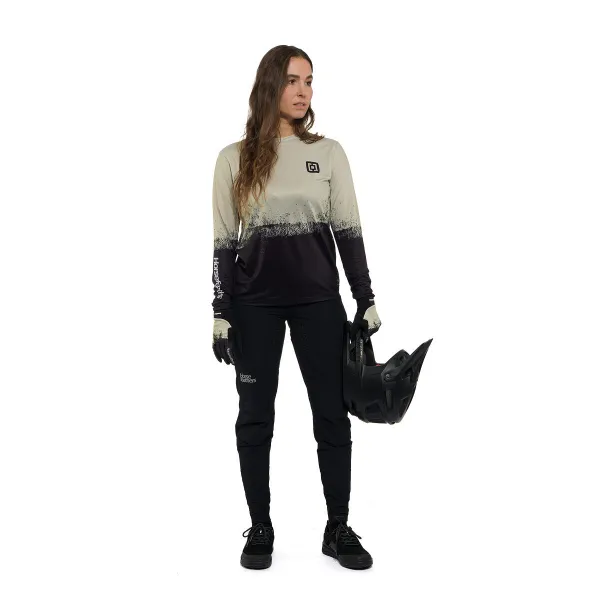 HORSEFEATHERS Bike nohavice Stoker - black BLACK velikost 30