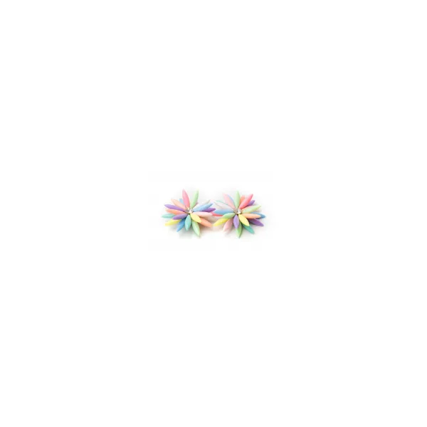 Ozdoby na klip flower