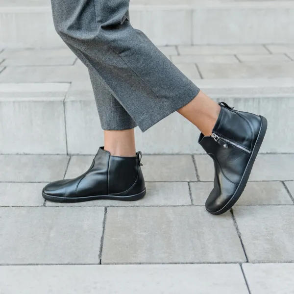 Barefoot členkové čižmy IVY 2.0 Black