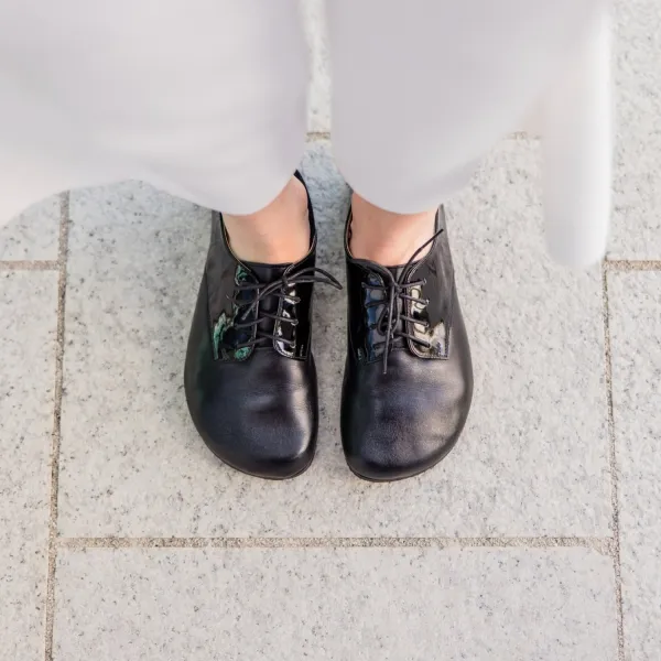 Barefoot poltopánky FLEUR 2.0 Black