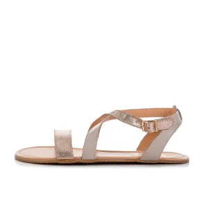 Barefoot sandále CALLA Rose Gold
