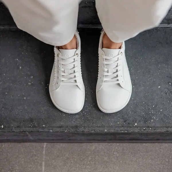 Barefoot tenisky FEELIN Chic White Vegan