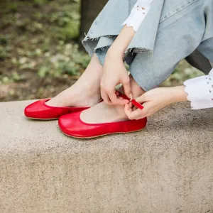 Barefoot baleríny TULIP 3.0 Cherry
