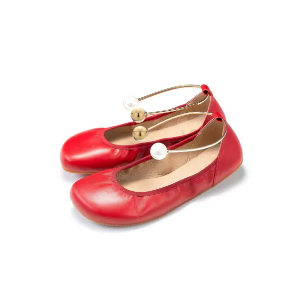 Barefoot baleríny TULIP 3.0 Cherry