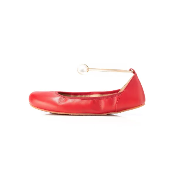 Barefoot baleríny TULIP 3.0 Cherry