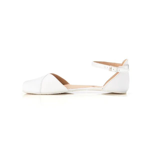 Barefoot sandále POPPY White