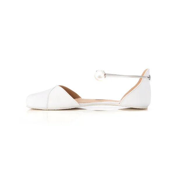 Barefoot sandále POPPY White