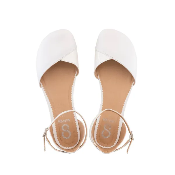 Barefoot sandále POPPY White