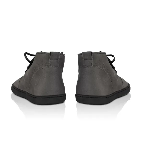 Celoročné barefoot topánky BERRY Dark Grey