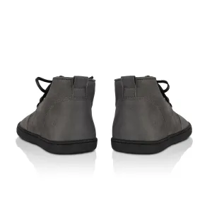 Celoročné barefoot topánky BERRY Dark Grey
