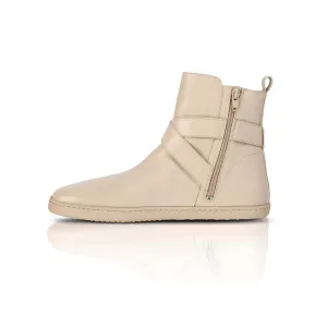 Barefoot členkové čižmy DIVINE Vanilla