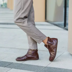 Barefoot členkové čižmy IVY 2.0 Brown