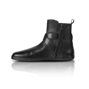 Barefoot členkové čižmy DIVINE Black
