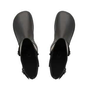 Barefoot vysoké čižmy GLAM Black Vegan