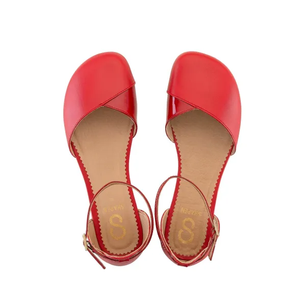 Barefoot sandále POPPY Cherry