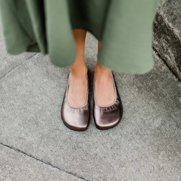 Barefoot baleríny TULIP 3.0 Bronze