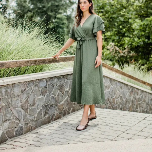 Barefoot baleríny TULIP 3.0 Bronze