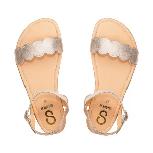 Barefoot sandále JASMINE Rose Gold