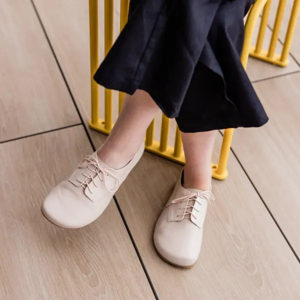 Barefoot poltopánky FLEUR 2.0 Beige