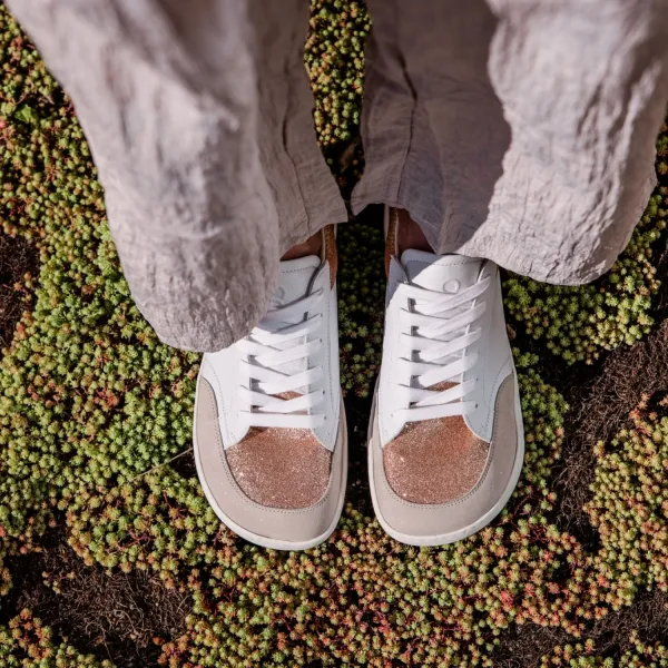 Barefoot tenisky CHARM Rose Gold