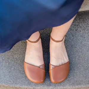 Barefoot sandále POPPY Cognac