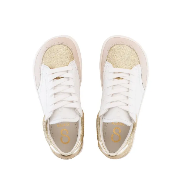 Barefoot tenisky CHARM Light Gold
