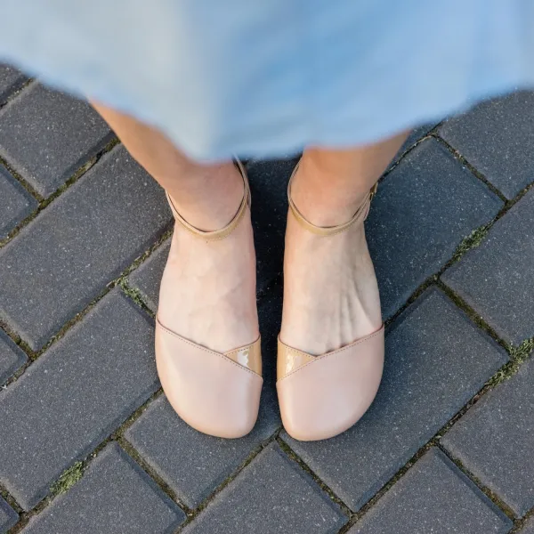 Barefoot sandále POPPY Beige
