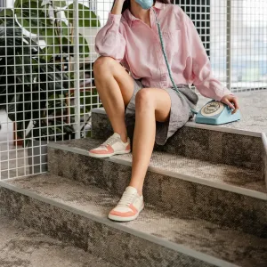 Barefoot tenisky RE:WIND Peach