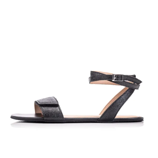 Barefoot sandále DAISY 2.0 Black Crackle