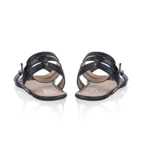 Barefoot sandále DAISY 2.0 Black Crackle
