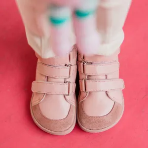 Detské barefoot čižmy URBANEER Mini, Pink