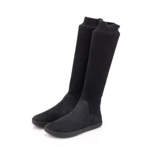 Barefoot čižmy KNITTY Black