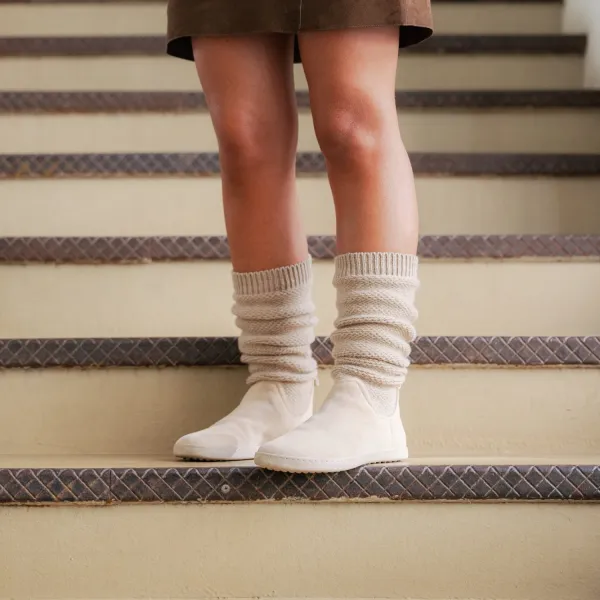 Barefoot čižmy KNITTY Vanilla