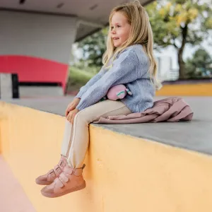 Detské barefoot čižmy URBANEER Mini, Pink