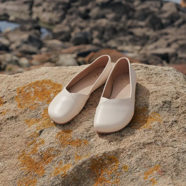 Barefoot baleríny PEONY Beige