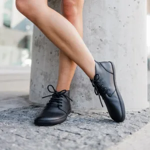 Celoročné barefoot topánky BERRY Black