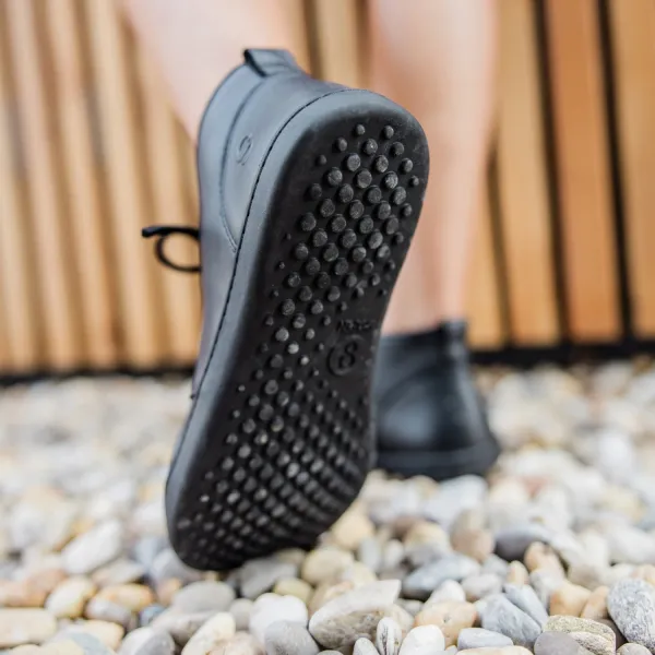 Celoročné barefoot topánky BERRY Black