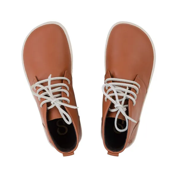 Celoročné barefoot topánky BERRY Cognac