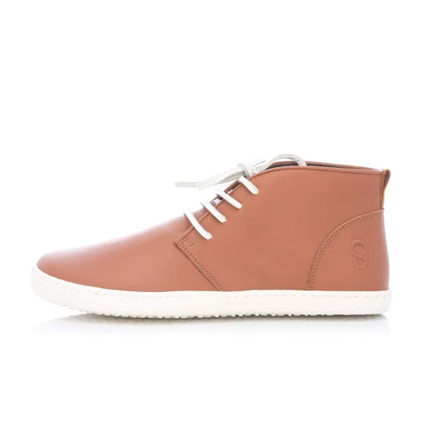 Celoročné barefoot topánky BERRY Cognac