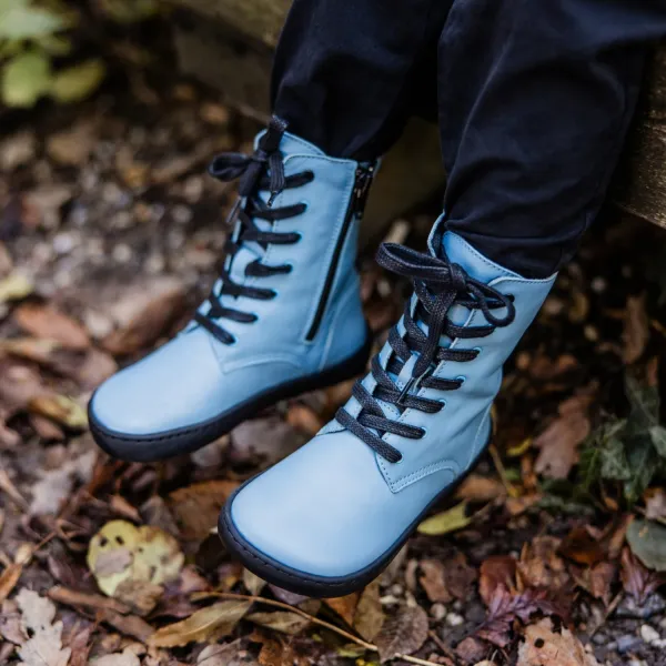 Detské barefoot čižmy MAVERICK Mini, Baby Blue