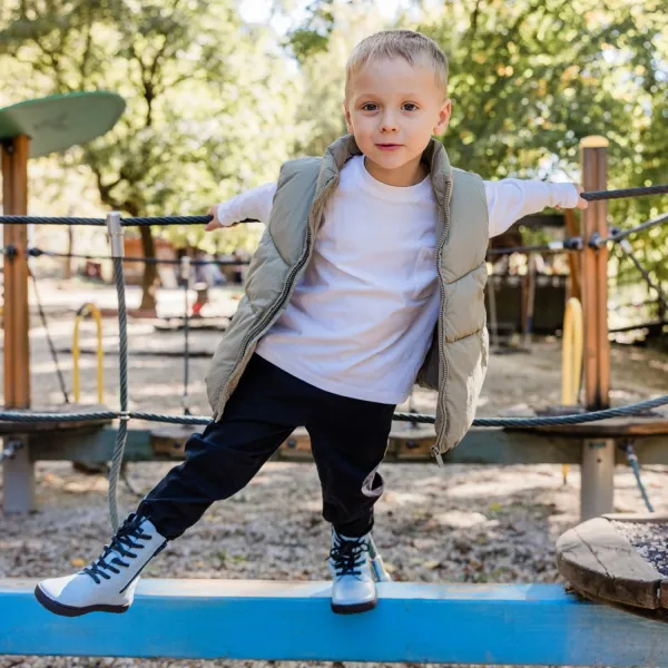 Detské barefoot čižmy MAVERICK Mini, Baby Blue
