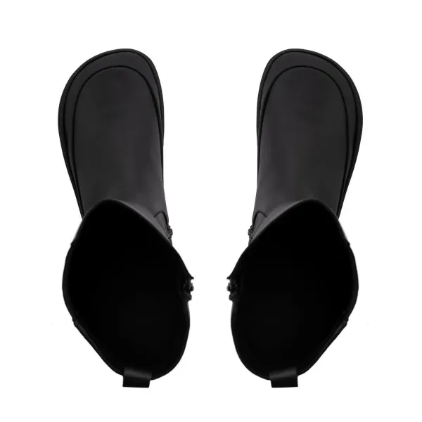 Barefoot vysoké čižmy HARPER Black
