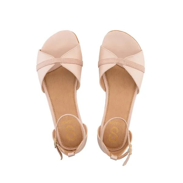 Barefoot sandále PETAL 2.0 Light Rose