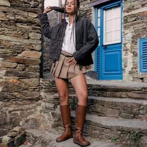 Barefoot vysoké čižmy HARPER Brown