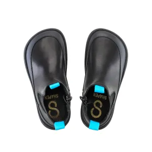 Detské barefoot Chelsea čižmy VICTORY Mini, Black & Blue
